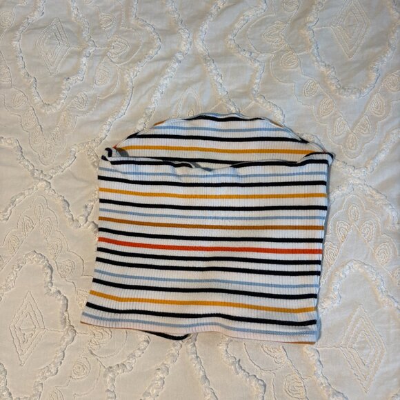 Garage Striped Tube Top - Picture 4 of 4